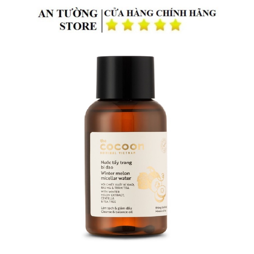 Nước Tẩy Trang Bí Đao Thương Hiệu Cocoon 140ml