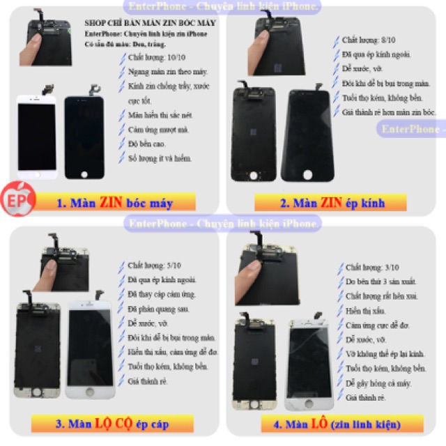 Màn hình iPhone 7 ZIN BÓC MÁY 100% chính hãng Apple | BigBuy360 - bigbuy360.vn