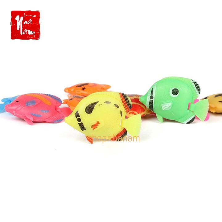 Cá nhựa 1 con mô hình cá giả trang trí bể cá phụ kiện thiết bị bể cá