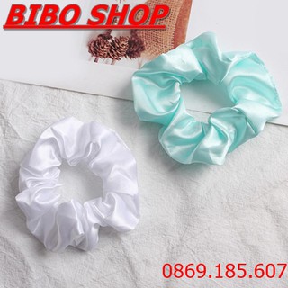 Dây Buộc Tóc, Cột Tóc Vải Phi Bóng Thời Trang Hàn Quốc
