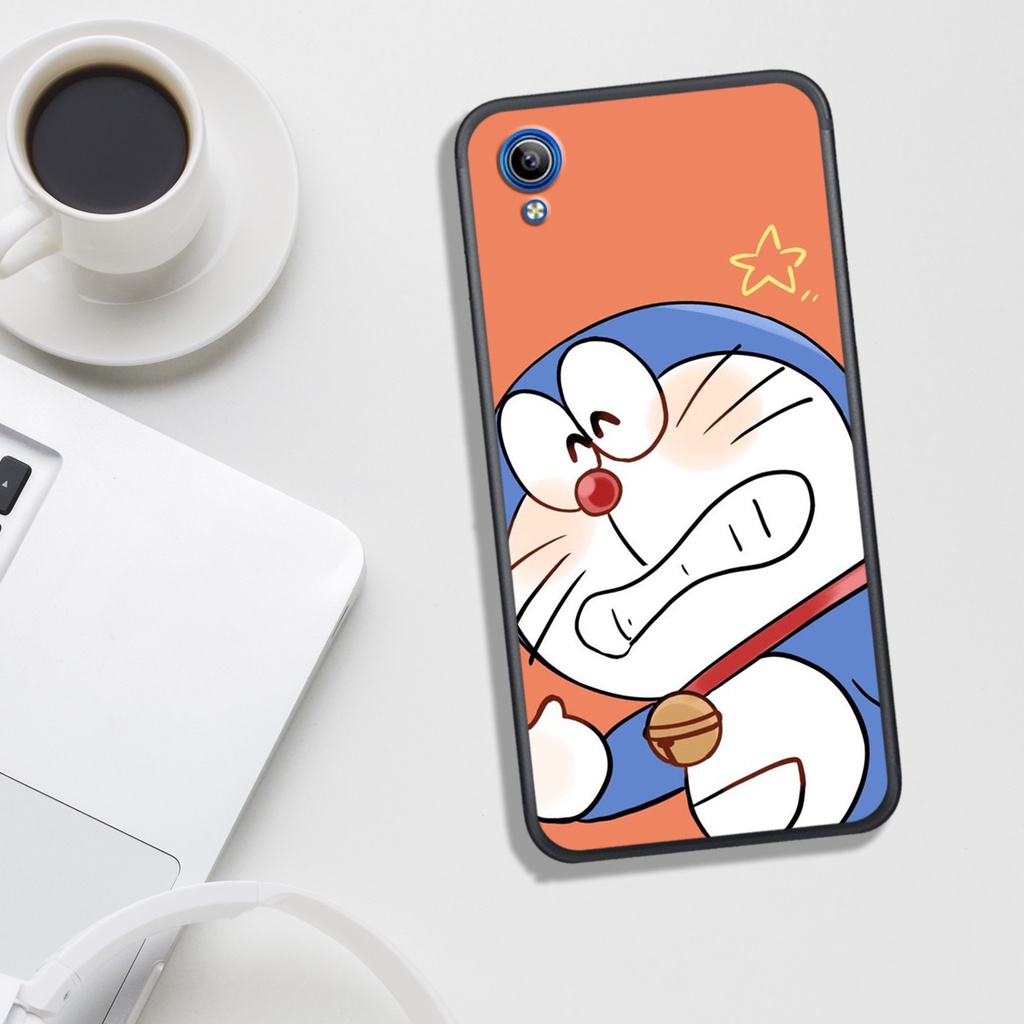 ỐP LƯNG VIVO Y51/Y91C/Y93,  IN HÌNH CHÚ MÈO MÁY DOREMON.