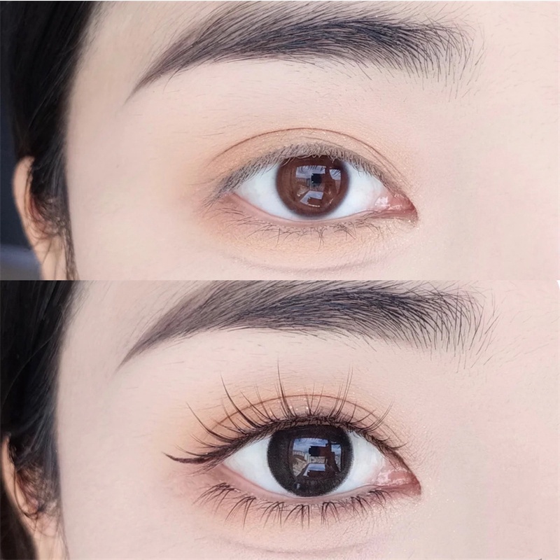 MengJieShangPin® Bộ 5 Cặp Lông Mi Giả Mềm Tự Nhiên Chuyên Nghiệp 11mm