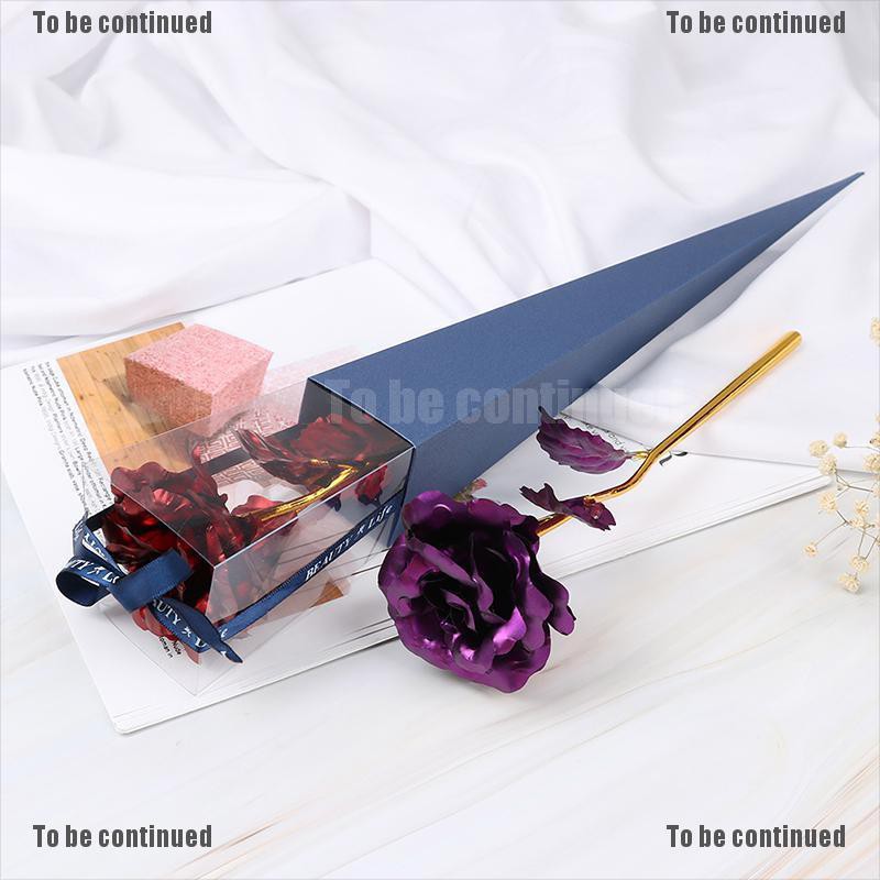 Hoa Hồng Mạ Vàng 24k Xinh Xắn Dành Cho Nữ
