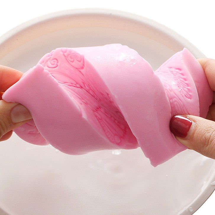 Miếng Mút Tắm Bông Bọt Biển Kì Cọ Ghét,Da Chết Họa Tiết Cute ( Mút Vuông Tắm Cute )