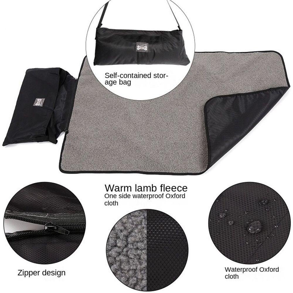 YNATURAL Thảm Lót Mềm Mại Giữ Ấm Cho Thú Cưng Khi Đi Cắm Trại Ngoài Trời