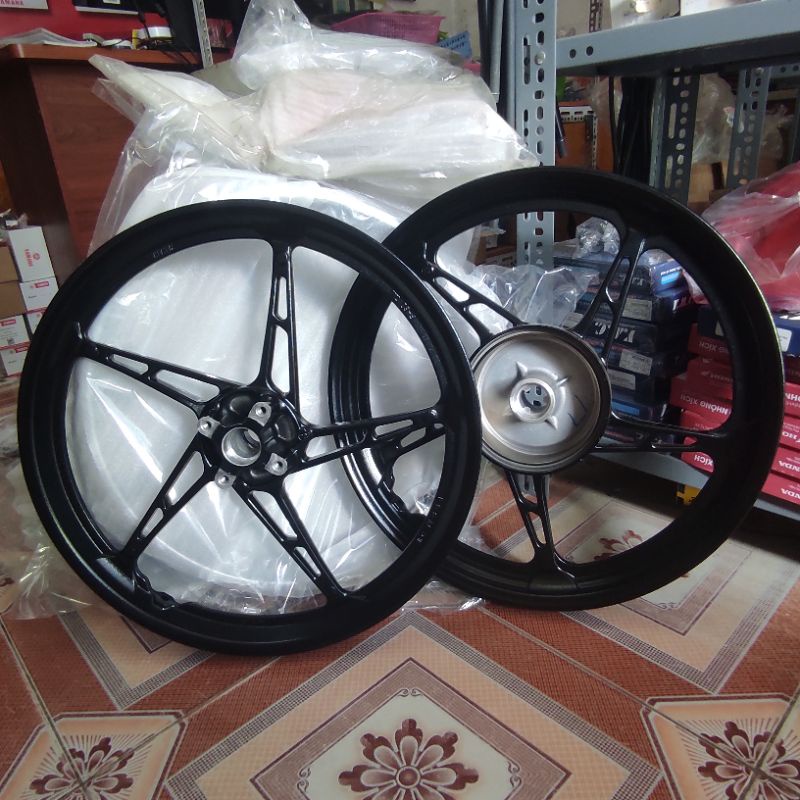 Bộ vành chính hãng Sirius Yamaha đúc đĩa, Bộ vành đúc Yamaha, Vành Yamaha, mâm đúc Yamaha