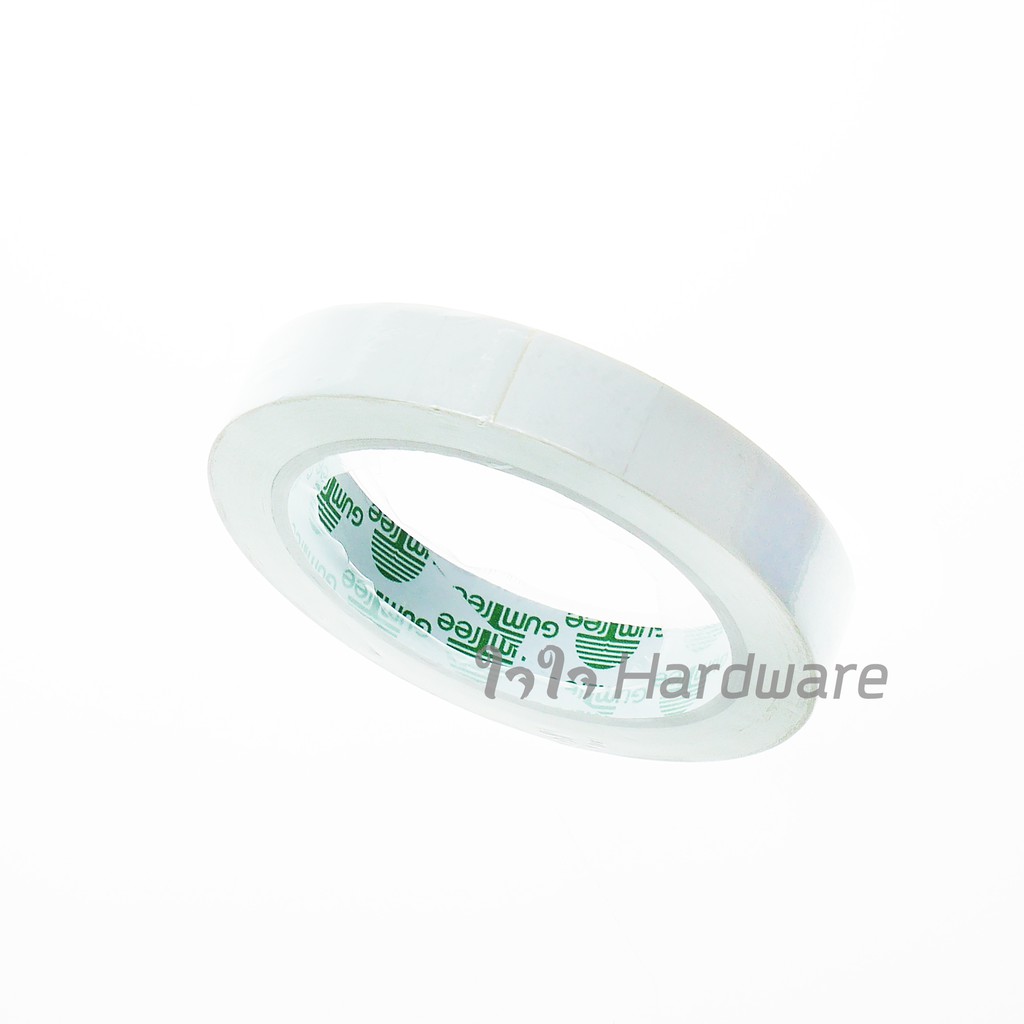 Băng keo hai mặt Gumtree Màng mỏng Gói đôi Chiều rộng Keo dán 3 / 4 inch