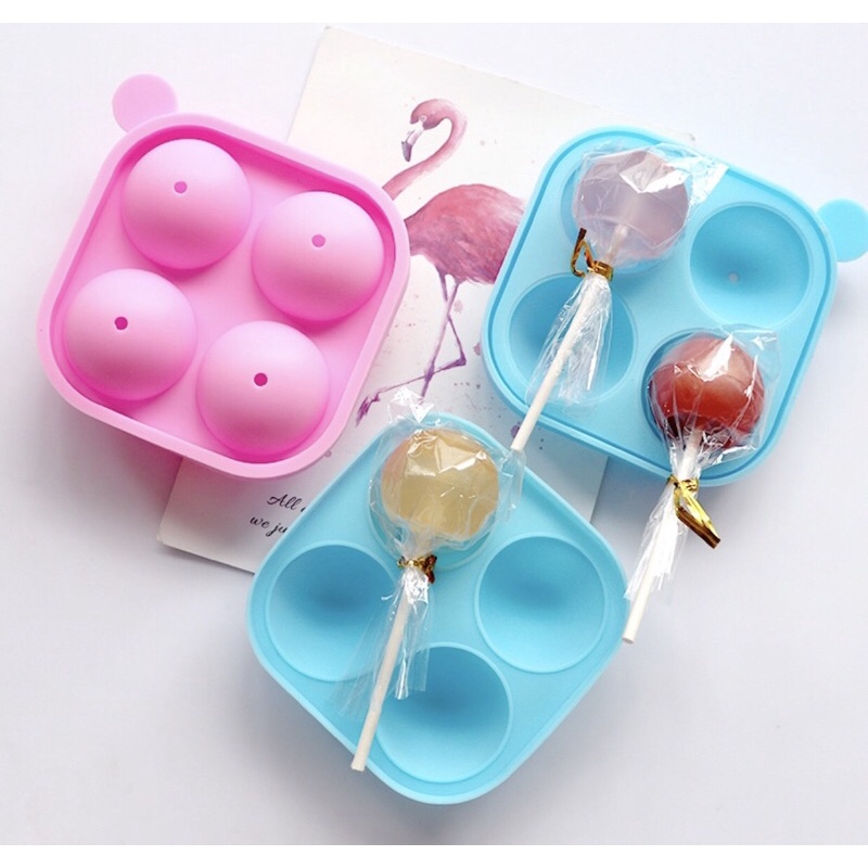 khuôn làm mochi nước,thạch kèm 4 que