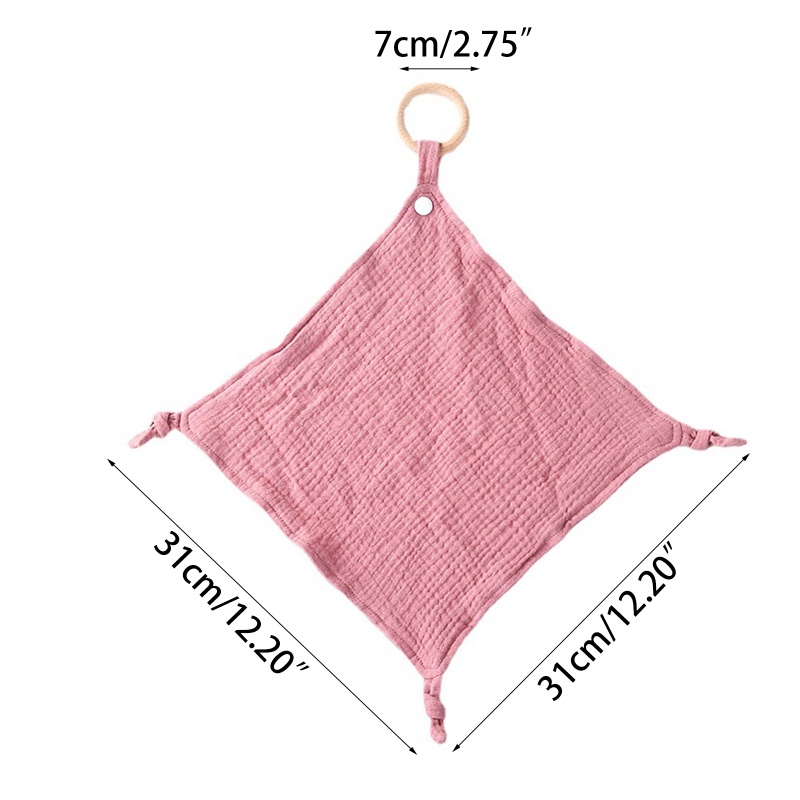 Khăn Choàng Cổ Bằng Vải Cotton Mềm Mại Dành Cho Bé 0-2 Tuổi