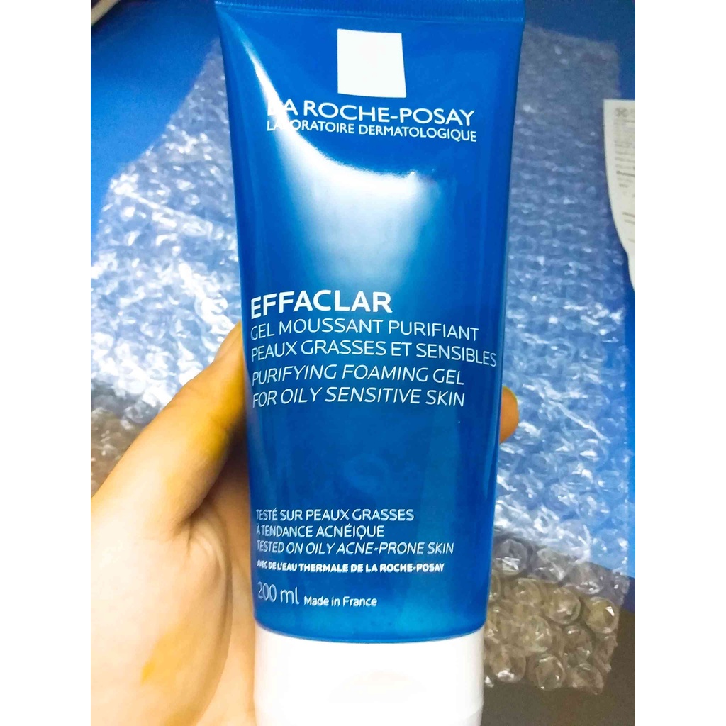 Gel Rửa Mặt La Roche-Posay Dành Cho Da Dầu, Nhạy Cảm 200ml
