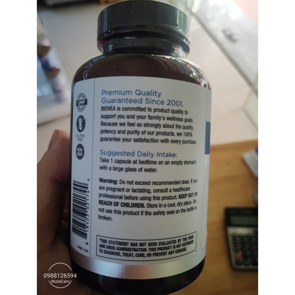 Viên Uống Collagen 750mg BIOVEA Đức, 120 viên