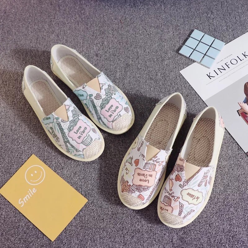 🍀GIÀY LƯỜI VẢI CANVAS 🍀 | BigBuy360 - bigbuy360.vn