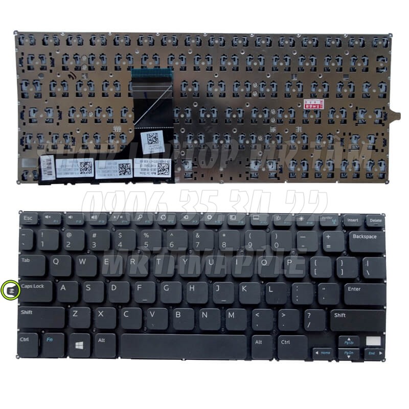 (KEYBOARD) BÀN PHÍM LAPTOP DELL 3147 dùng cho Inspiron 11-3000 3147 3148 3152 3153 3157 3158