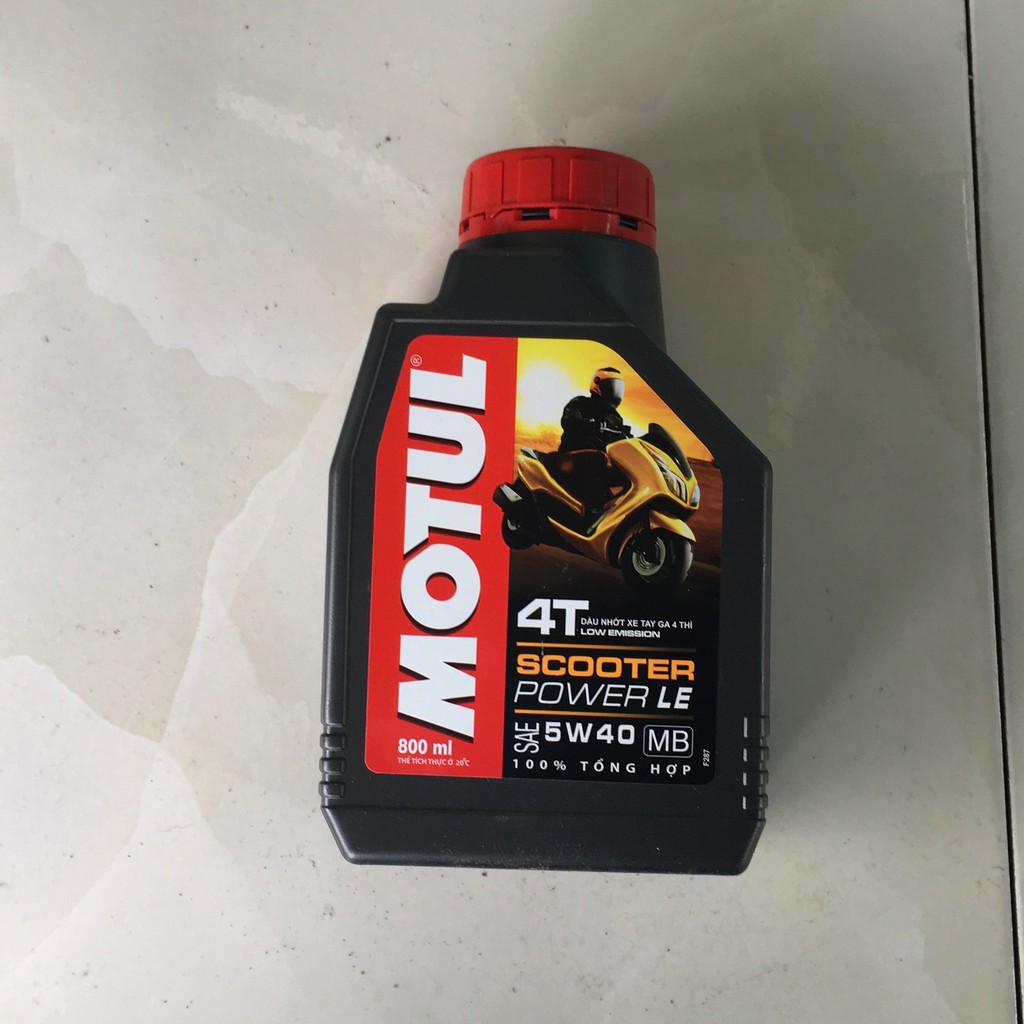 Nhớt Motul Scooter Power Le 5w40 800ml