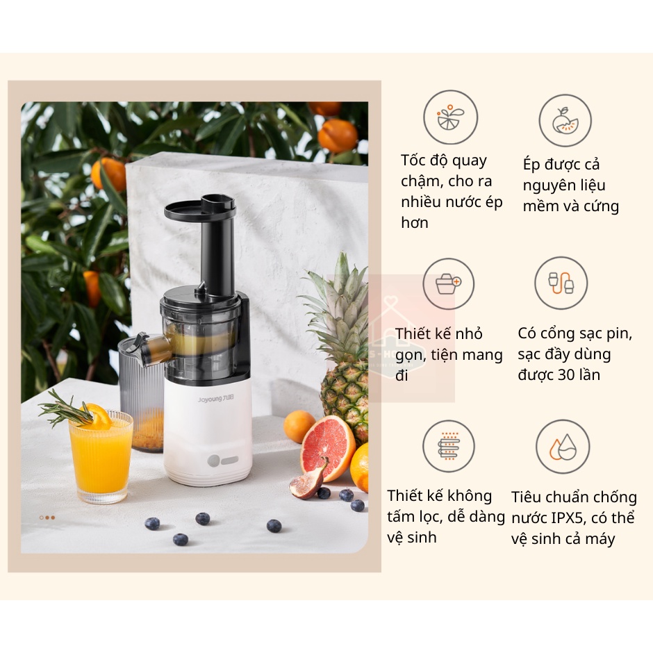 MÁY ÉP CHẬM SẠC PIN CHÍNH HÃNG NỘI ĐỊA JOYOUNG Z5-LZ198