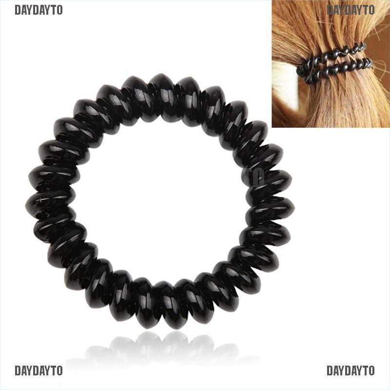 Bộ 10 Dây Cột Tóc Co Giãn Xinh Xắn Dành Cho Nữ
