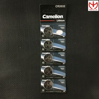 [Hỏa tốc HCM] Pin Lithium CR2032 3V hiệu Camelion vỉ 5 viên - MSOFT