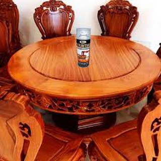 Sơn xịt bóng gỗ PU Polyurethan (Bosny)