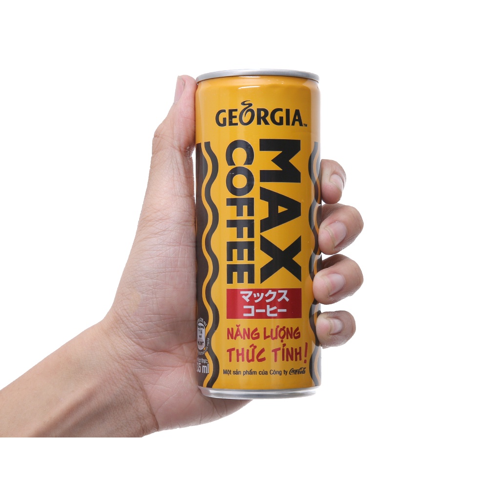 Cà phê sữa Birdy lon 170ml/ Cà phê sữa Highland Coffee lon 235ml/ Cà phê sữa Max Coffee lon 235ml