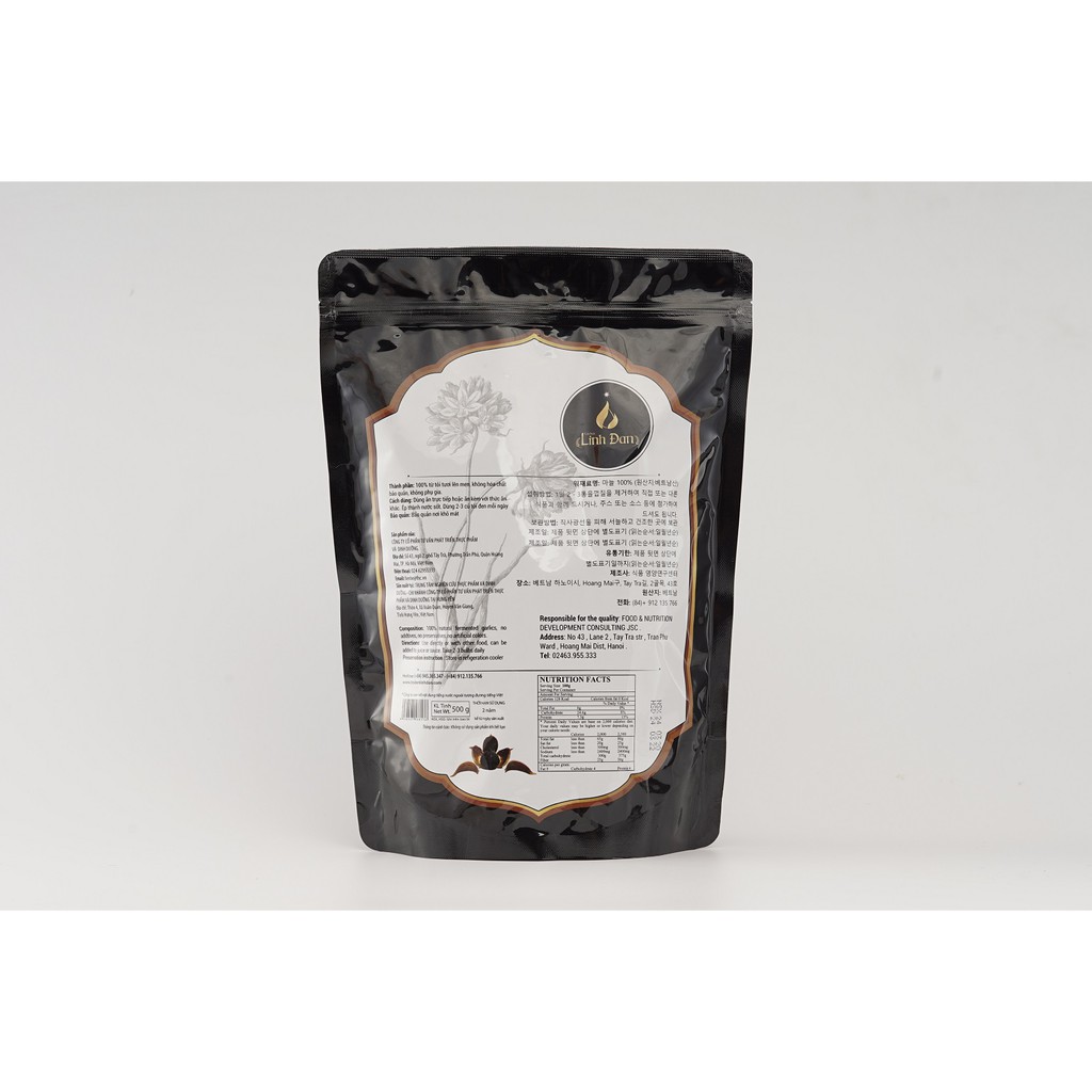 Tỏi Đen Cô Đơn Linh Đan - Túi 500g