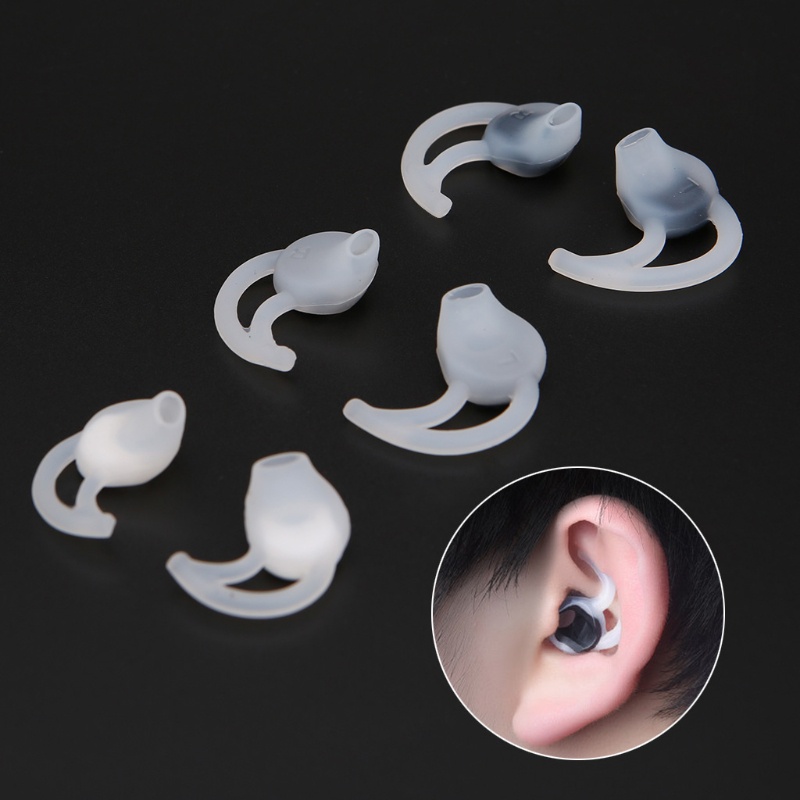 Bộ 3 Cặp Nút Bọc Tai Nghe Thay Thế Bằng Silicone Cho QC20 QC30 SIE2 SIE2i IE2 IE3