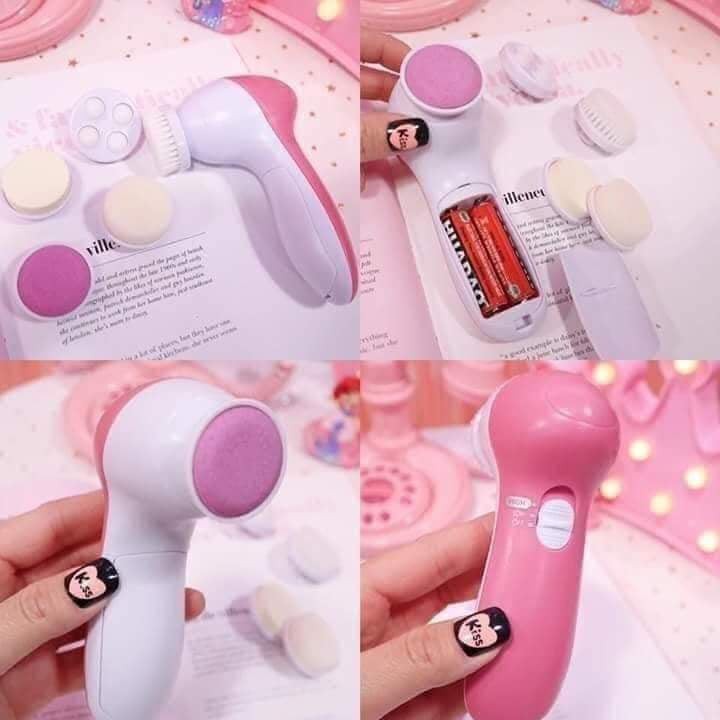 Máy Rửa Mặt Và Massage 5in1 Siêu Tiện Lợi-Z87-A10T3