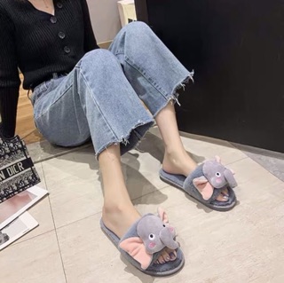 Dép bông mặt gấu 🐻