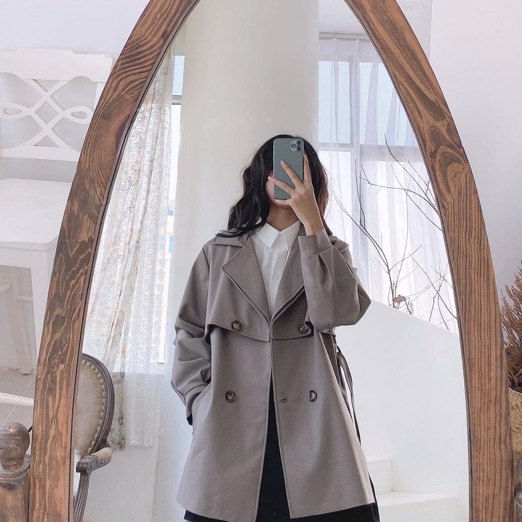 Aó khoác kaki tay bo | BigBuy360 - bigbuy360.vn