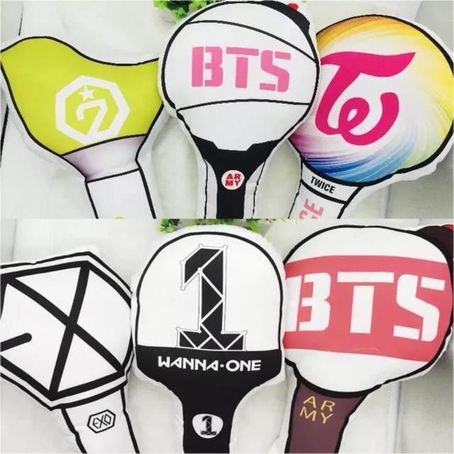 [CÓ SẴN] Gối lightstick BTS/EXO/GOT7/TWICE/WANNA ONE/BLACKPINK