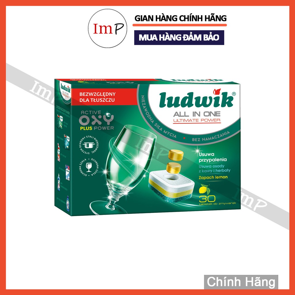 Viên Rửa Chén Bát Ludwik All In One Ultimate (Viên Lẻ Dùng Thử)