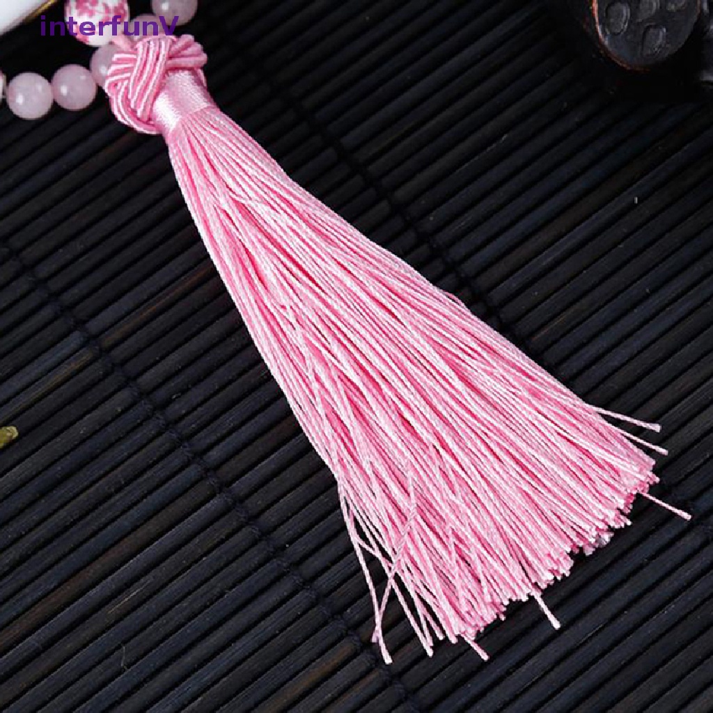 Mặt Dây Chuyền Gốm Sứ Hình Mèo May Mắn Nhật Bản Phối Tua Rua Dài Gắn Gương Chiếu Hậu Xe Hơi [Mới