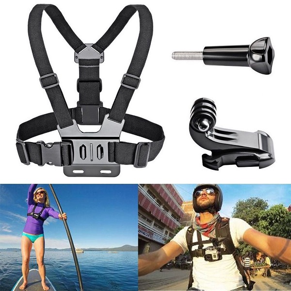 Dây Đeo Ngưc Cho Điện Thoại Làm Camera Hành Trình Siêu Bền Chắc, Dễ Sử Dụng