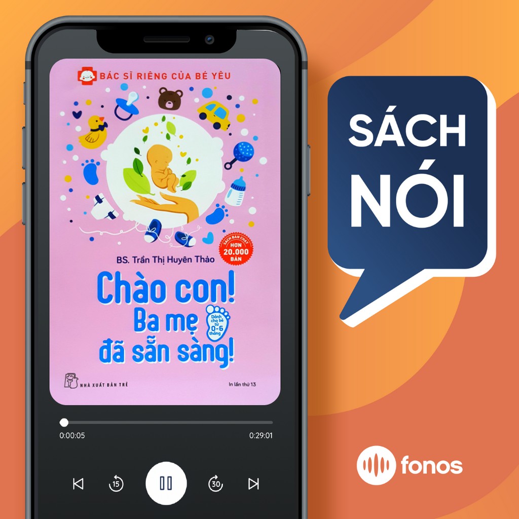 Toàn quốc - [EVoucher] Sách nói: Chào Con! Ba Mẹ Đã Sẵn Sàng