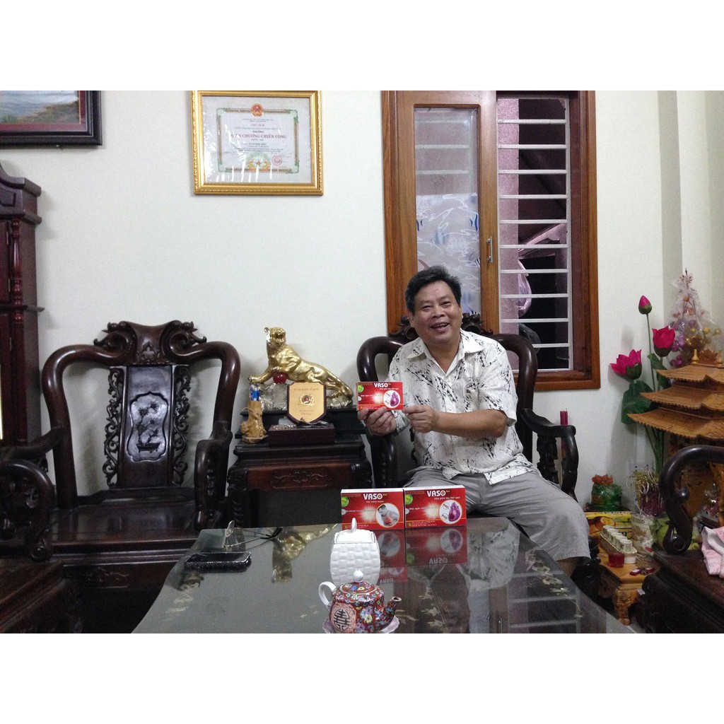 Vaso New - Giúp Giảm Nguy Cơ Nhồi Máu Cơ Tim, Xơ Vữa Động Mạch, Tăng Cường Sức Khoẻ Tim Mạch