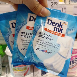 [Hàng Đức] Bột tẩy trắng quần áo Denkmit 50g