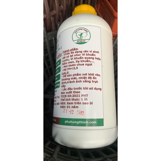 Chế phẩm men Gốc EM Fuganic bình 1 lít
