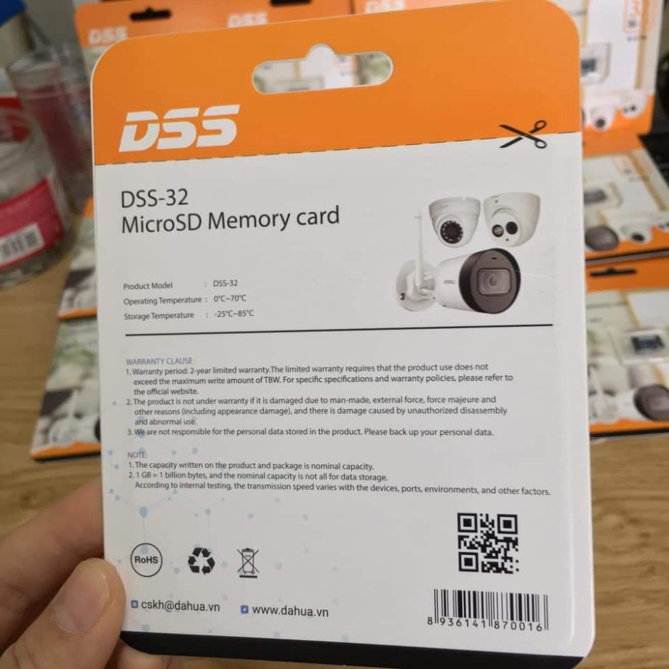 Thẻ Nhớ 32G 64G 128G  DSS DAHUA Micro SD Chính Hãng - BH 24T | BigBuy360 - bigbuy360.vn