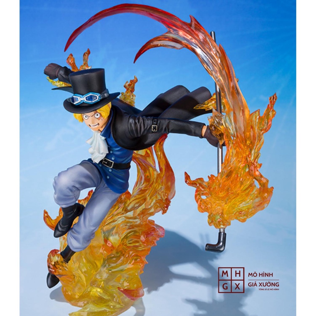 Mô hình One Piece Sabo Fzero siêu đẹp cao 18cm , trạng thái chiến đấu , figure mô hình one piece , mô hình giá xưởng