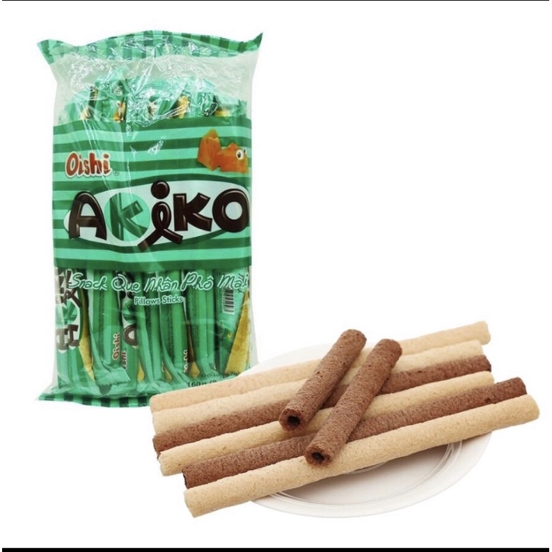 COMBO 20 CÁI BÁNH ỐNG XỐP KEM AKIKO