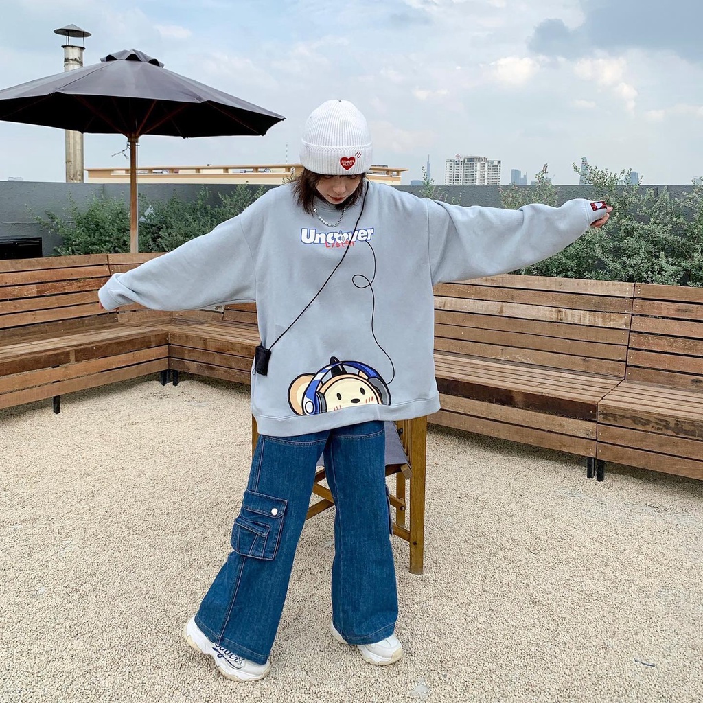 [Uncover] Áo SWEATER LISTEN ®(Real) | BigBuy360 - bigbuy360.vn