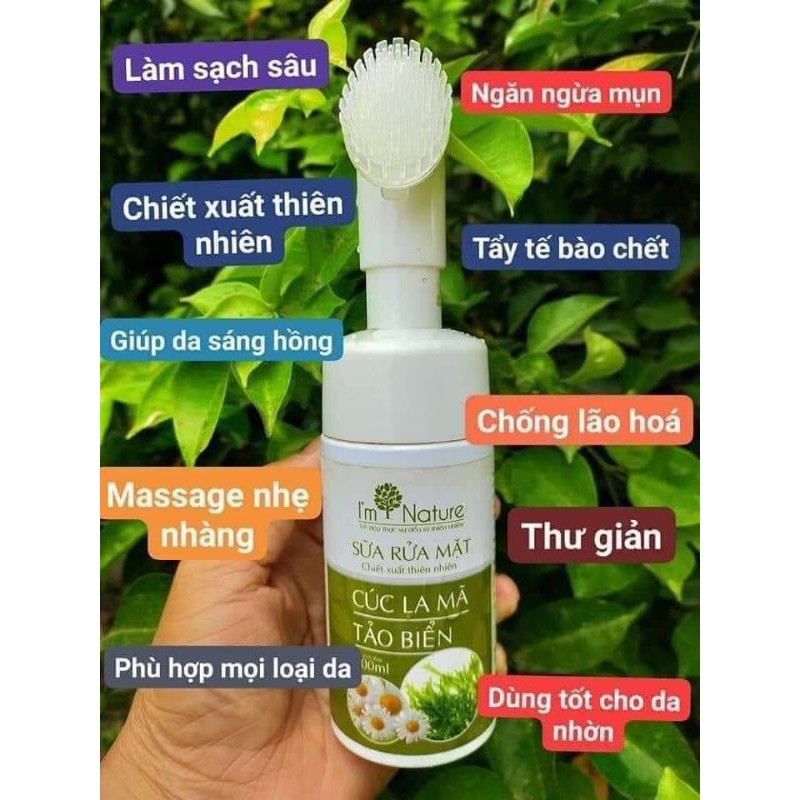 (Chính Hãng) Sửa Rửa Mặt Cúc La Mã I'm nature