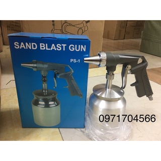 Súng phun cát dạng bình PS1 dùng khí nén