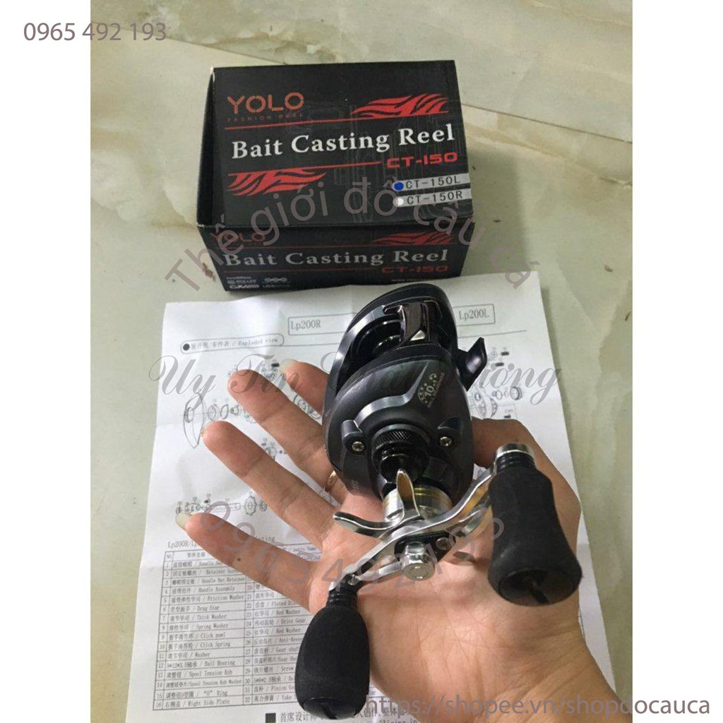 Máy câu ngang tay trái yolo CT-150 ( rẻ vô địch )