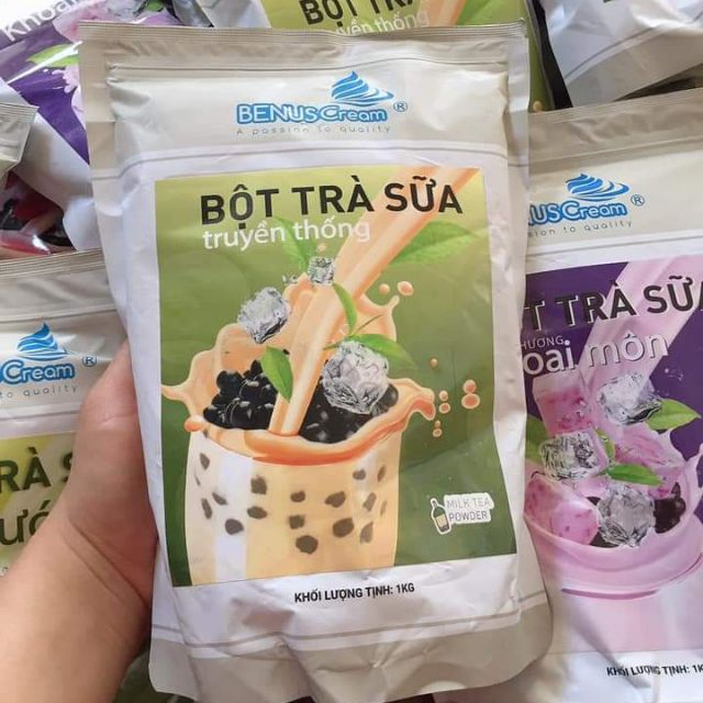 Bột trà sữa hòa tan BeNuscream túi 1kg