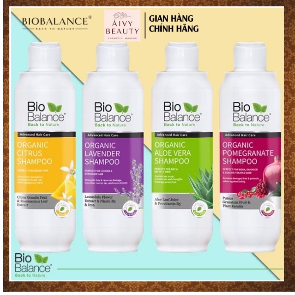 Dầu Gội Hữu Cơ Chống Rụng Và Kích Thích Mọc Tóc BIO BALANCE Organic 330ml [ BIOBALANCE ]