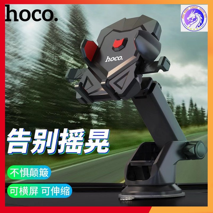 Giá Đỡ Trên Xe Hơi (Ôtô) Hoco HK12 - Hàng Chính Hãng - Keo Gắn Chắc Chắn