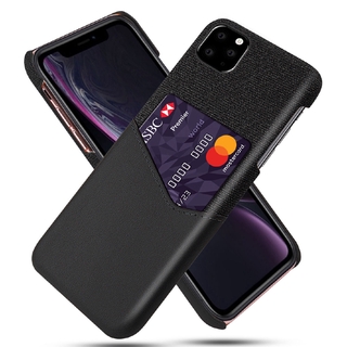 Ốp điện thoại da có khe cắm thẻ chống va đập thích hợp cho iPhone 12 Mini 12 Pro Max 11 XS Max XR 6 7 8 Plus SE 2020