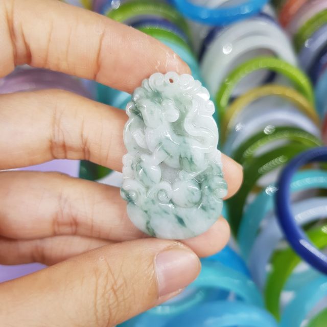 Dây Chuyền Mặt Con Giáp Ngọc Phỉ.Thủy