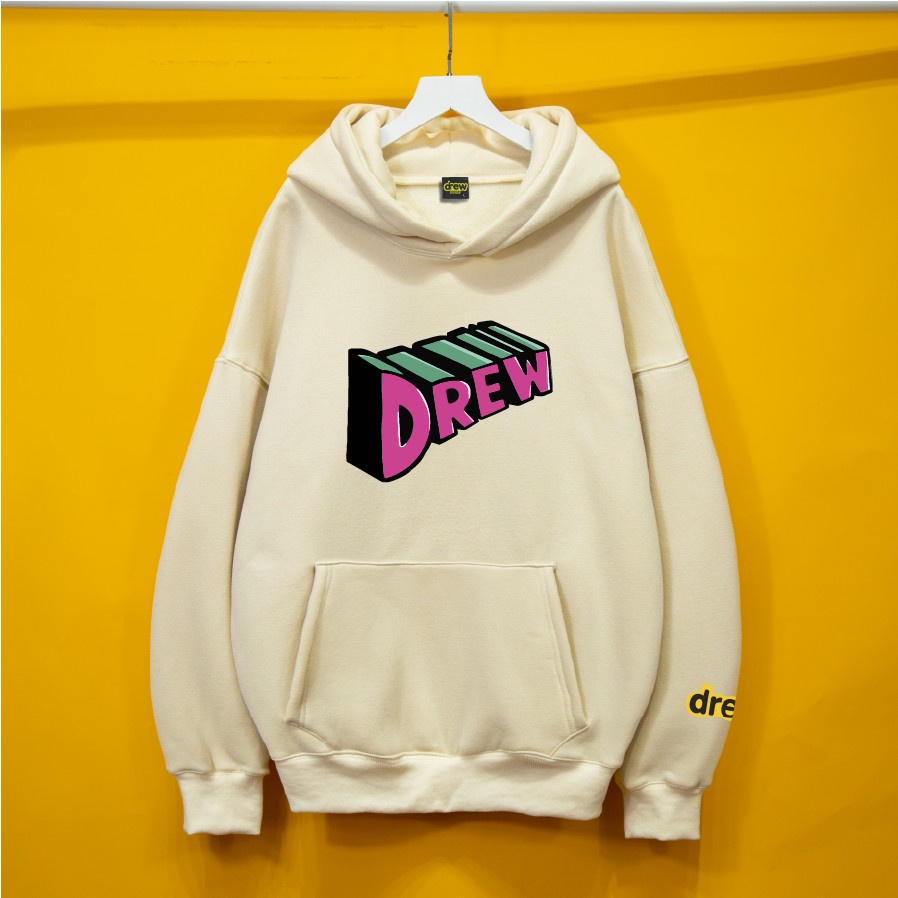 Áo nỉ Hoodie DREW 3D Hogoto shop , Áo hoodie nam nữ nỉ bông cotton