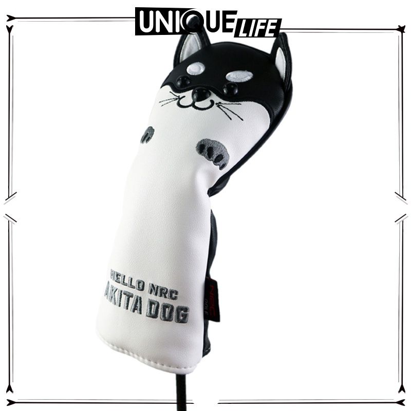 Vỏ Bọc Đầu Gậy Đánh Golf Shiwaki4 Chống Thấm Nước Siêu Bền 1, 3 / 5 FW, UT Đệm Lông Cừu Bảo Vệ Đầu Lái Gỗ